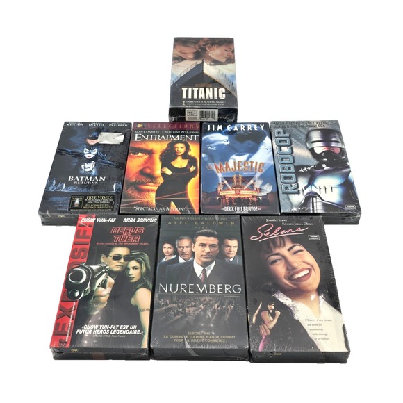 Lot of 15 French Movie VHS Tapes Drama Action Thriller | New Sealed | Français - Picture 5 of 5